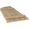 Ekena Millwork Americraft 5-Board (2 Batten) Wood Joined Board-n-Batten Shutters w/ Arch Top, ARW101BQ518X77UNH, PR ARW101BQ518X77UNH - alternate 5